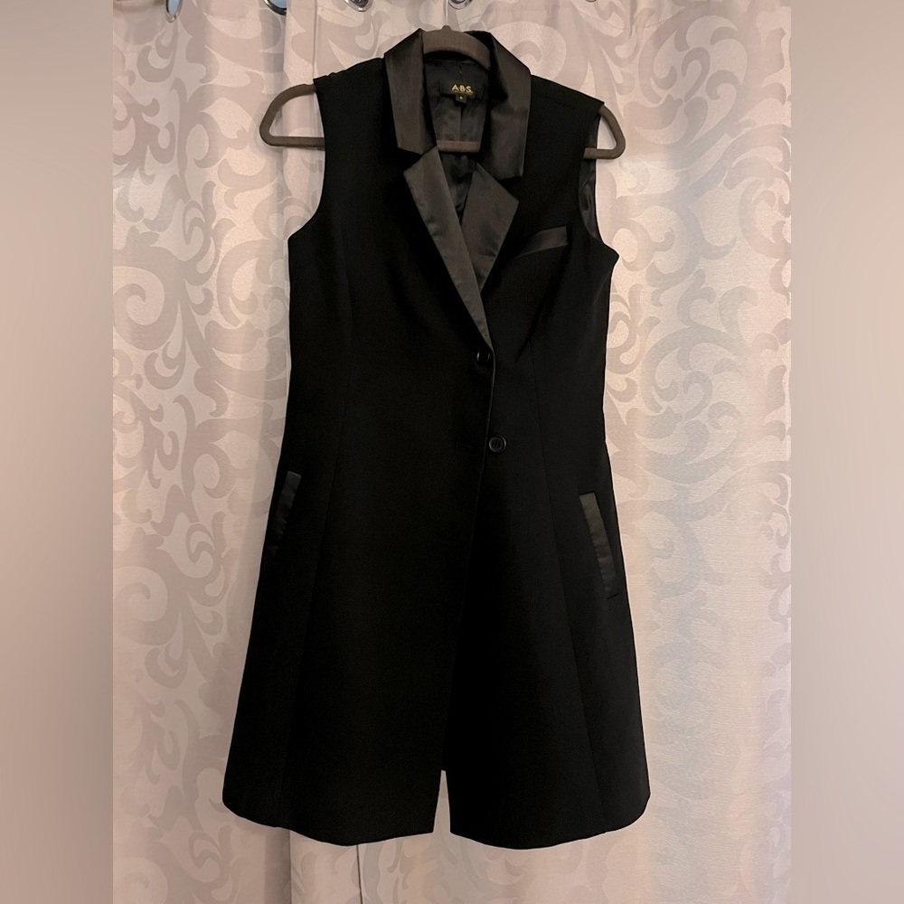 👗Black Tux-like Dress🤵🏻‍♀️